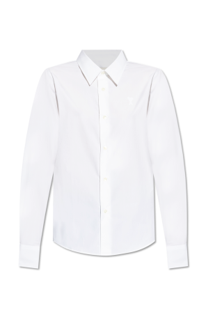Dries Van Noten シンプルTシャツ キャメル 100%コットン Boxy cotton tee - Spring-Summer Men | Dries Van Noten